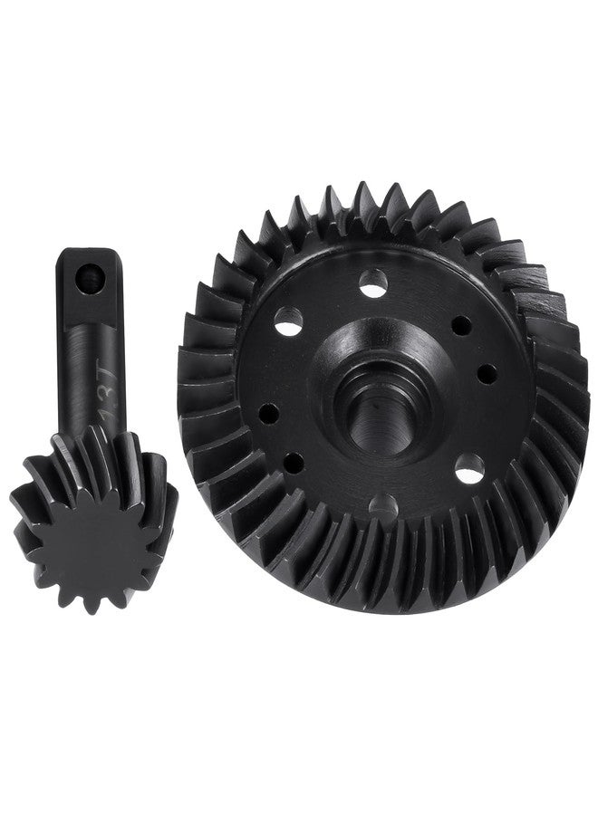 ترس تفاضلي أمامي وخلفي من الفولاذ من LSG، ترس حلزوني تفاضلي لسيارات التحكم عن بعد Tra-xxas E-MAXX Slash 4X4 XO-01 بمقياس 1/10 (أمامي) - Image 2